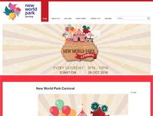 Tablet Screenshot of newworldpark.com.my